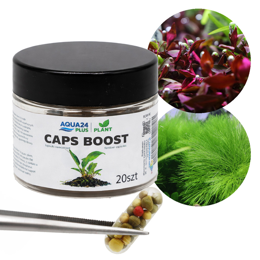 Caps Boost 20szt nawóz w kapsułkach dla roślin | Aqua24 Plus Plant